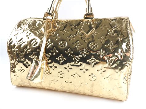 louis vuitton metallic bag